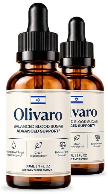 Two bottles of Olivaro drops, 30 ml each